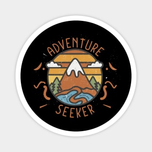 adventure seeker Magnet